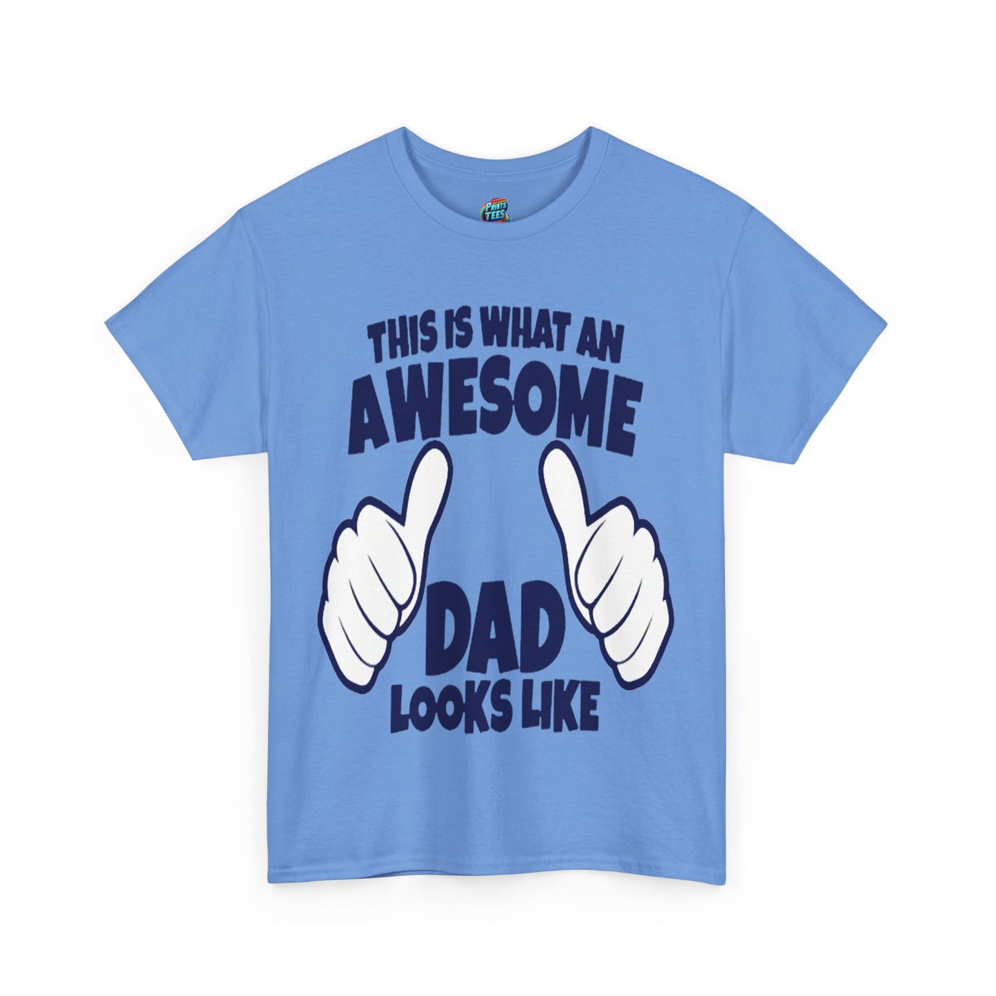 Awesome Dad-Heavy Cotton Classic Tee