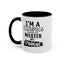 Master Peace-Black-Accent Coffee Mug (11, 15oz)
