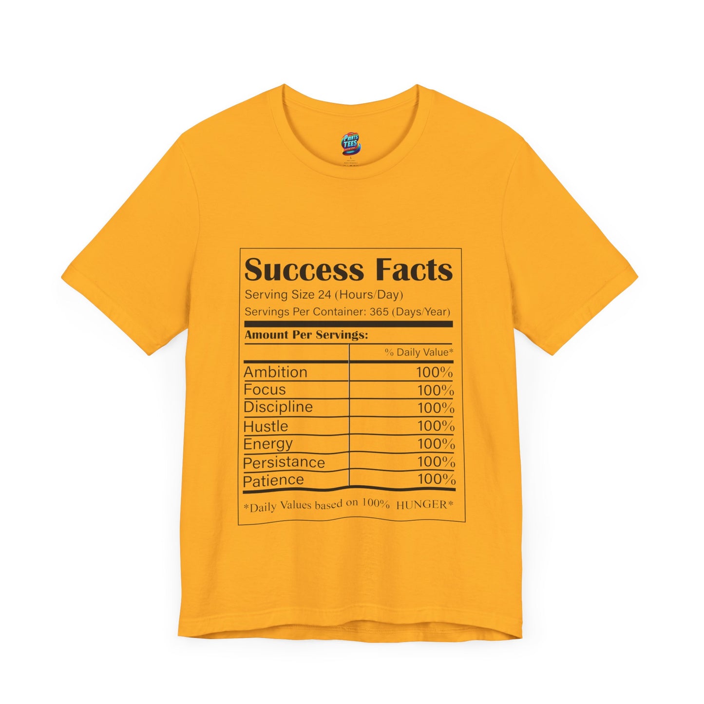 Success Facts-Jersey Knit T-Shirt