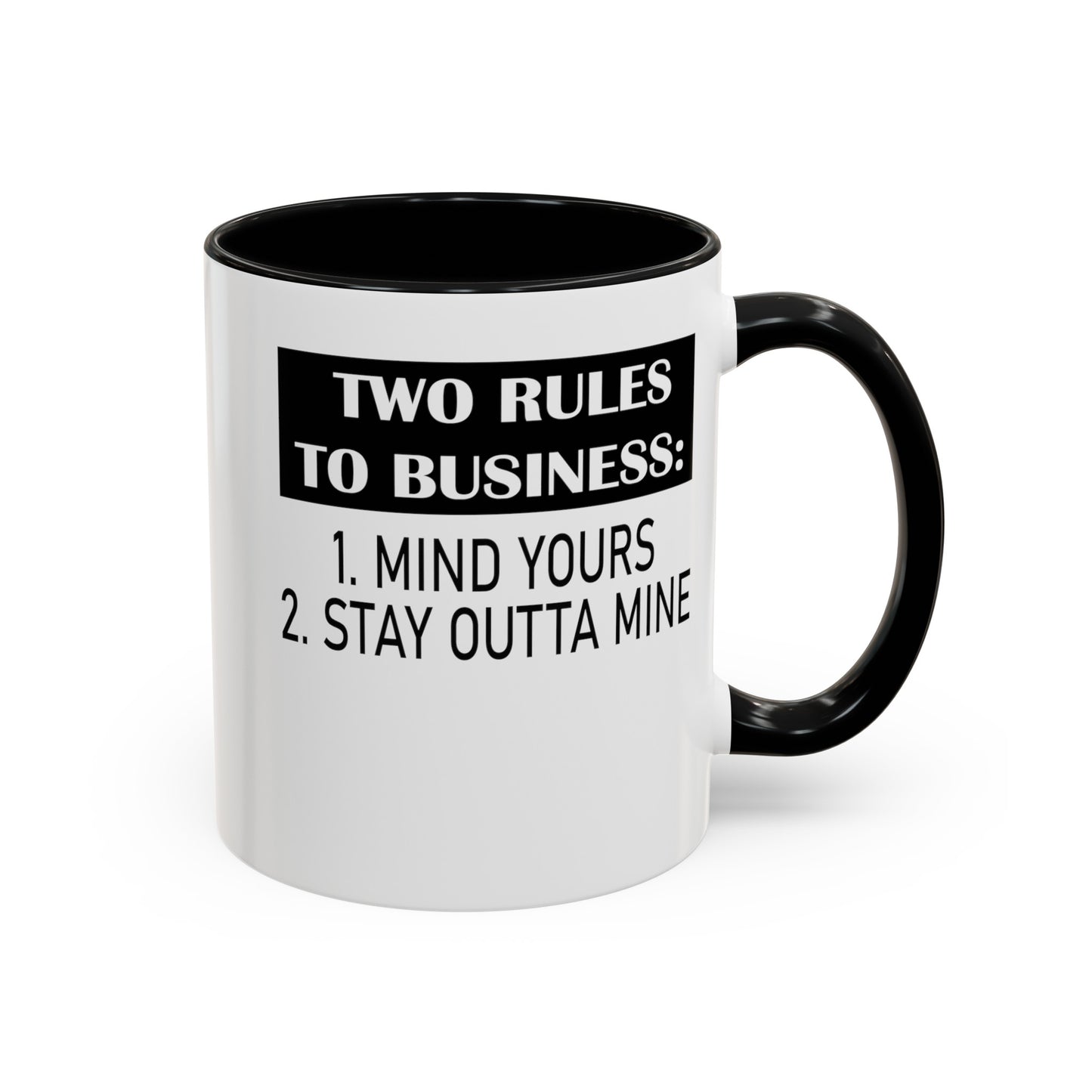 Business Rules-Accent Coffee Mug (11, 15oz)