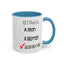 Buy Me A T-Shirt-Accent Coffee Mug (11, 15oz)