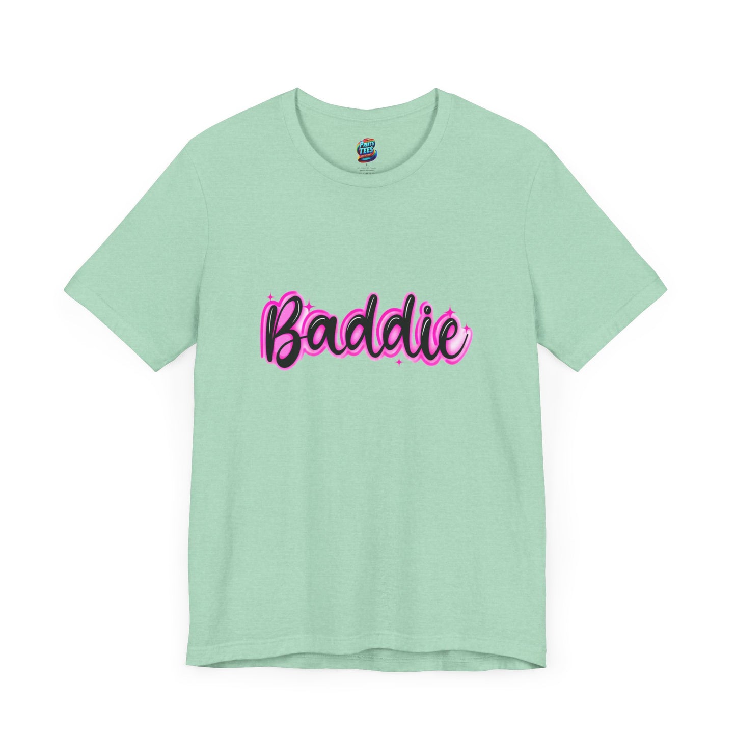 Baddie Gradient-Jersey Knit T-Shirt