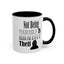 Identity Theft-Accent Coffee Mug (11, 15oz)