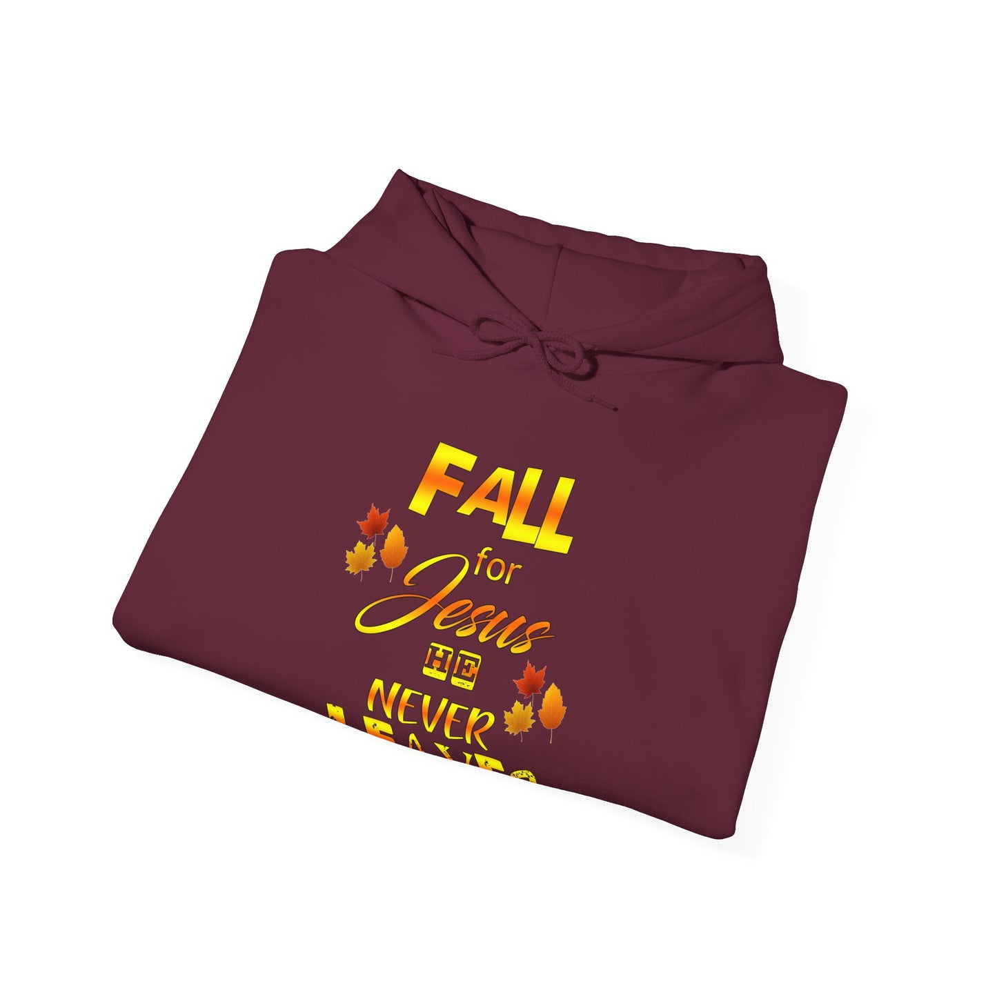 Fall for Jesus-Heavy Blend™ Classic Hoodie