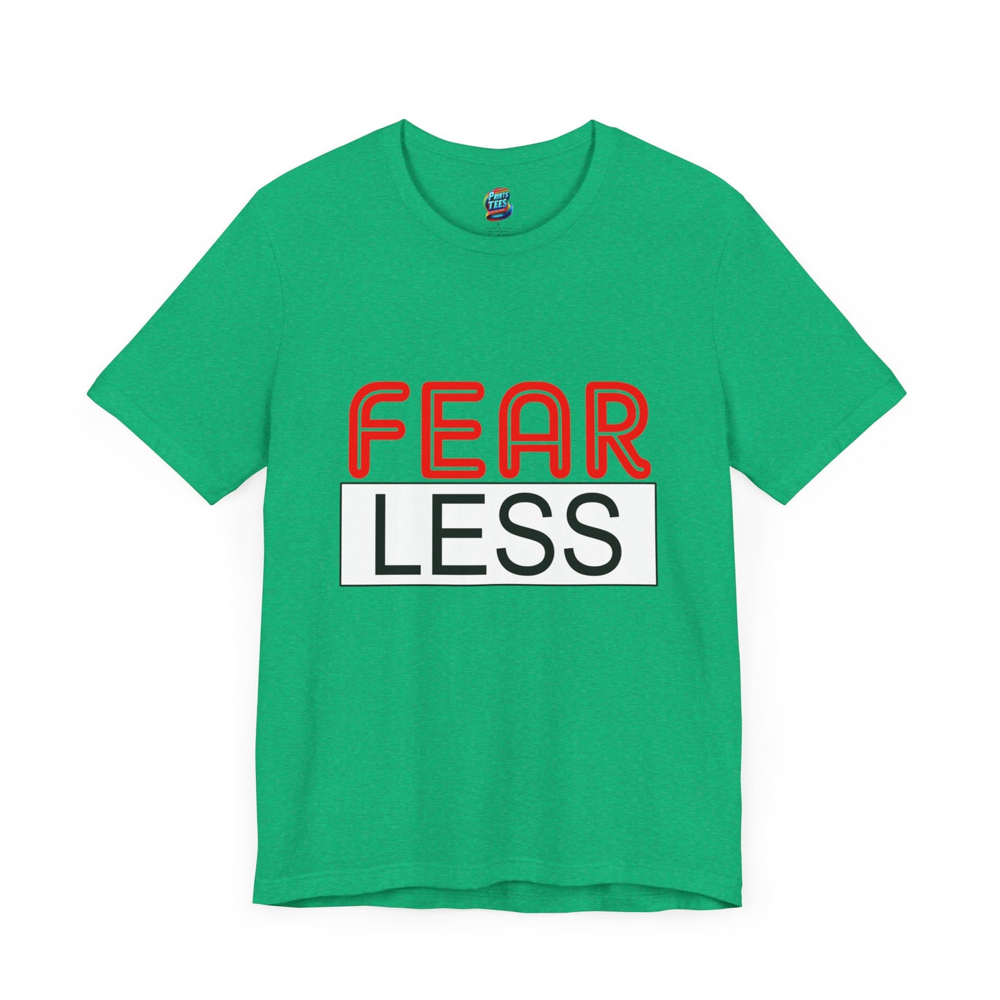 Fear-Less-Jersey Knit T-Shirt