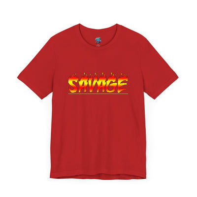 Savage Fire-Jersey Knit T-Shirt