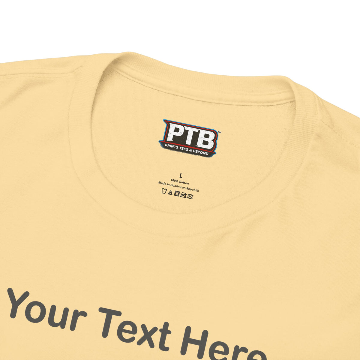 Blank Cotton Tee