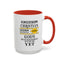 Christian Under Construction-Accent Coffee Mug (11, 15oz)