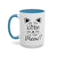 Are You Kitten Me-Accent Coffee Mug (11, 15oz)