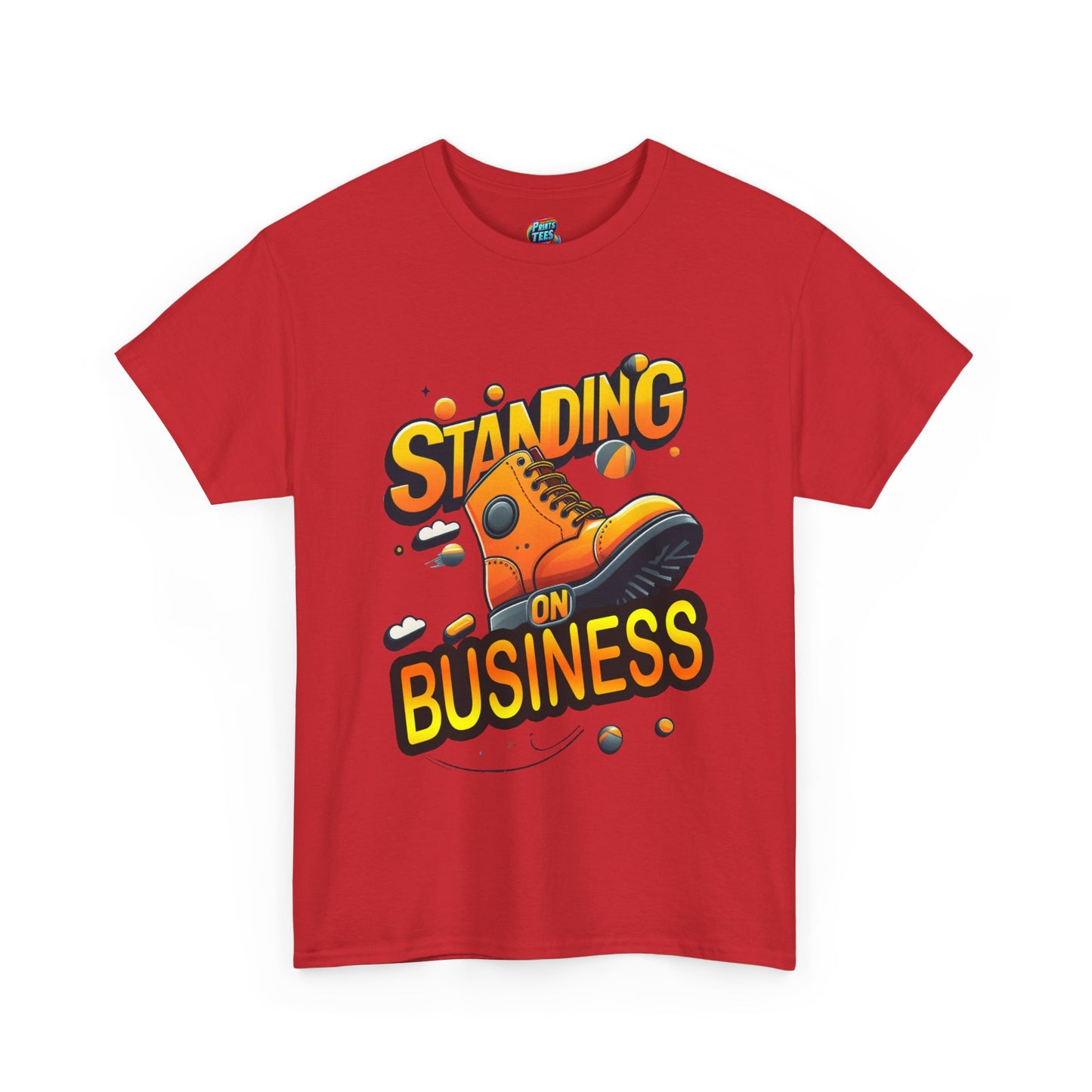 Standing on Business-Tim Boot-Heavy Cotton Classic Tee