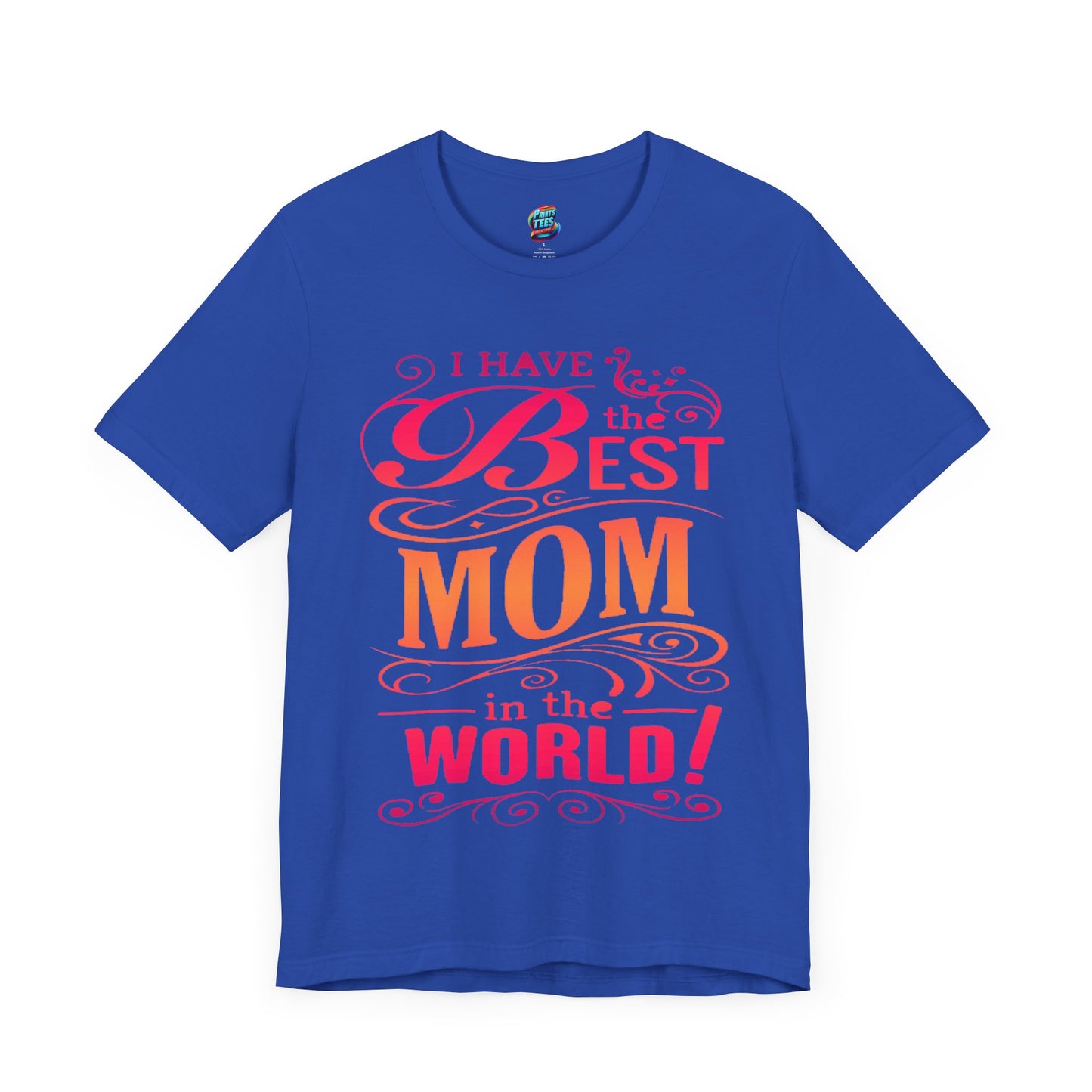 Best Mom In The World-Jersey Knit T-Shirt