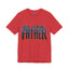 Black Father Panther Style-Jersey Knit T-Shirt