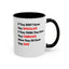They Don't Know-Accent Coffee Mug (11, 15oz)