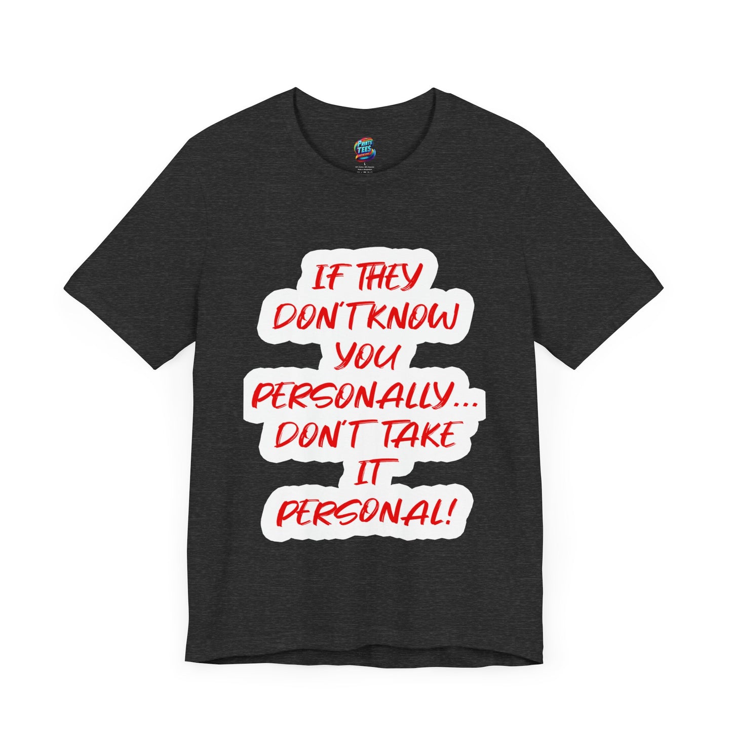 Personal-Jersey Knit T-Shirt