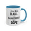 Black is Dangerous-Accent Coffee Mug (11, 15oz)