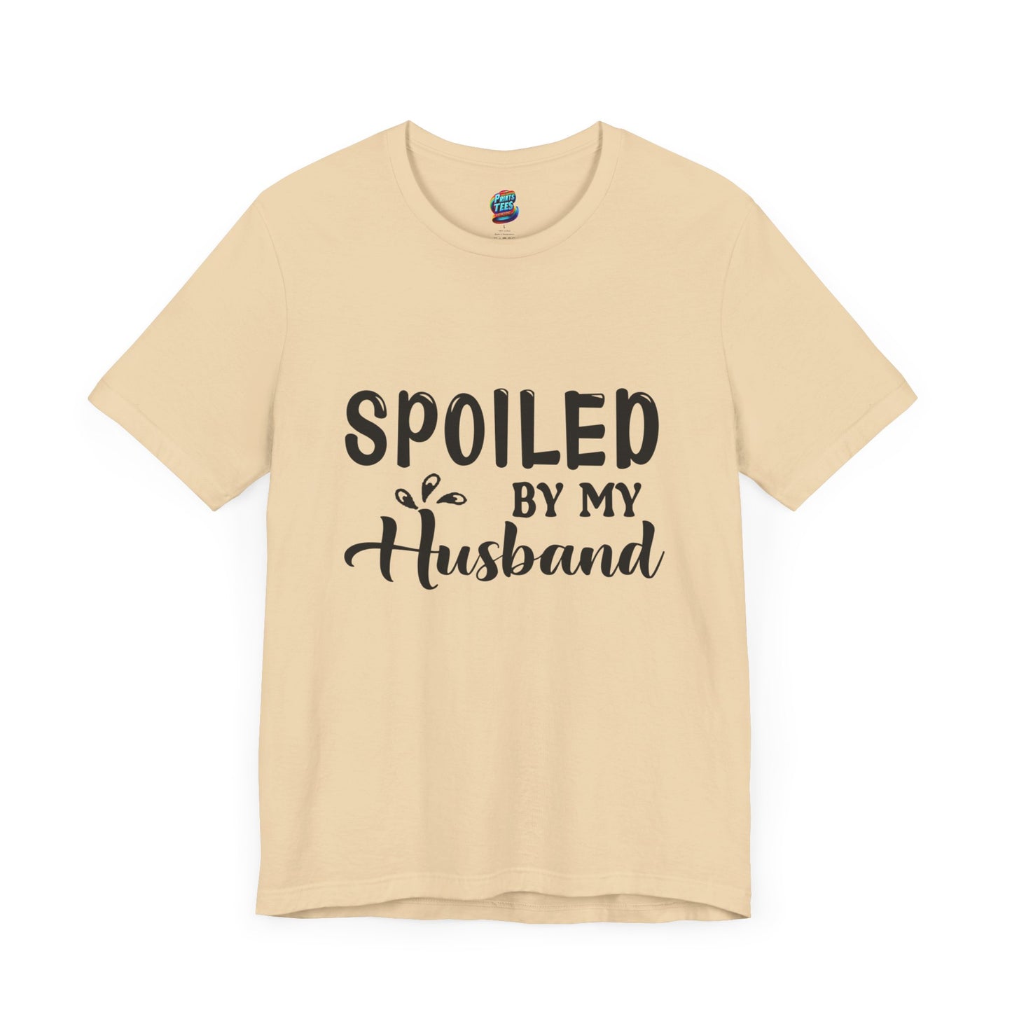 Spoiled by Husband-Jersey Knit T-Shirt