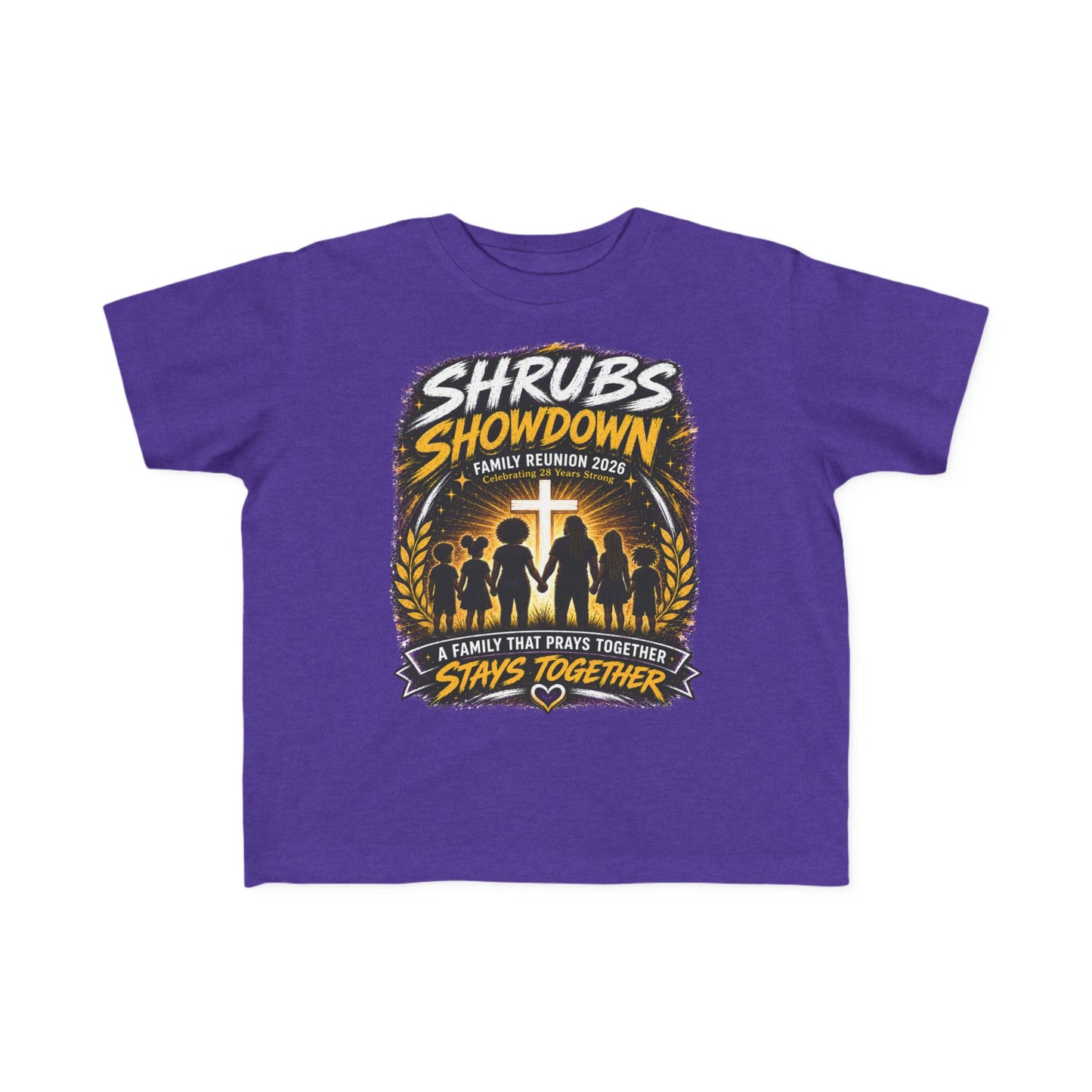 Shrubs Showdown Family Reunion Toddler Tee 2026
