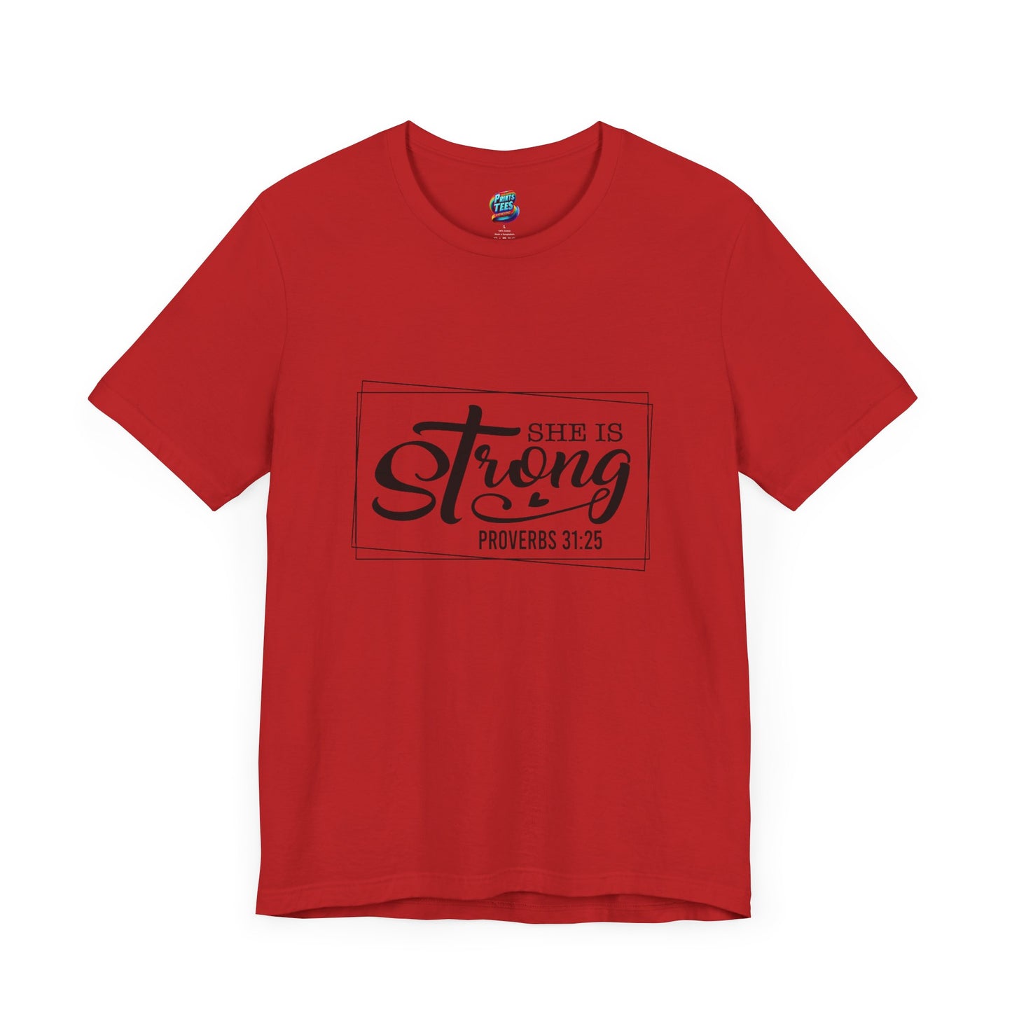 She is Strong-Jersey Knit T-Shirt