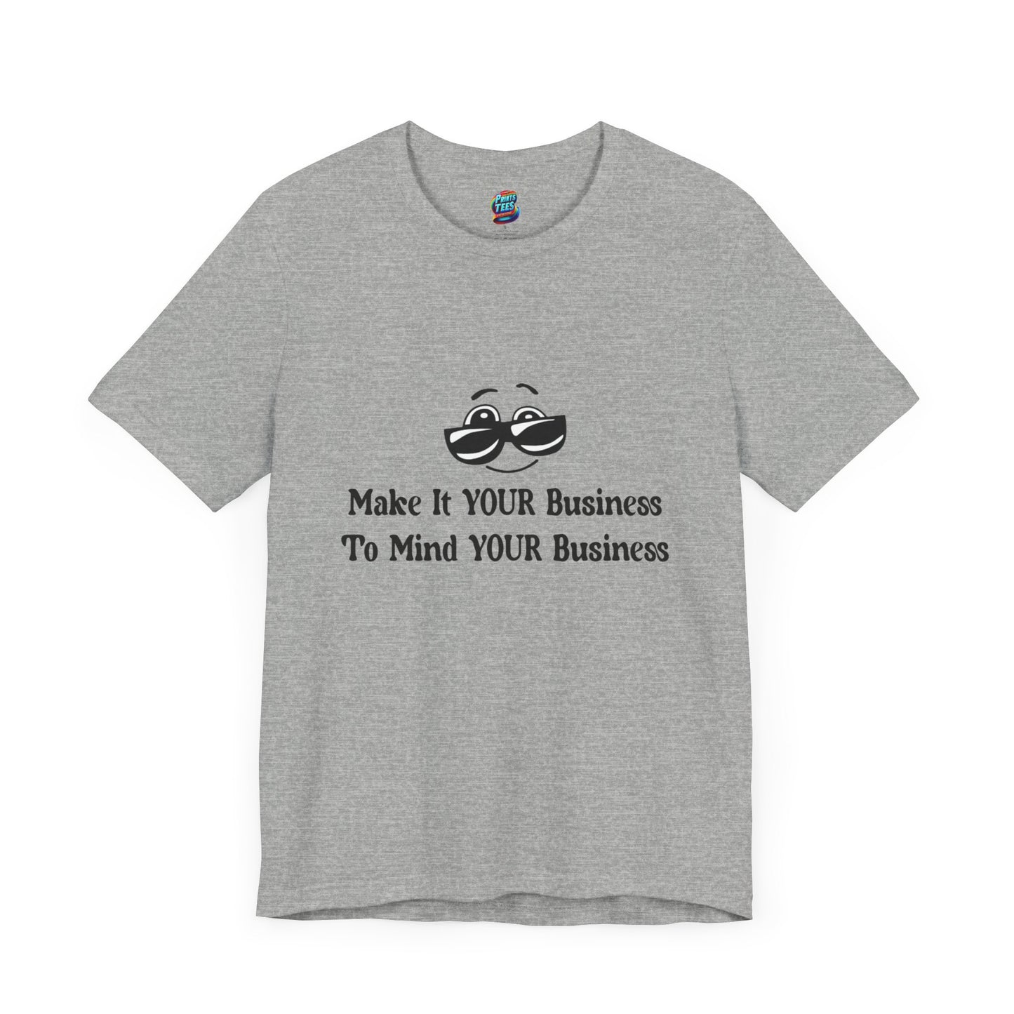 Make it Your Business-Jersey Knit T-Shirt