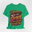 A Snack-Funny Graphic Jersey Knit T-Shirt