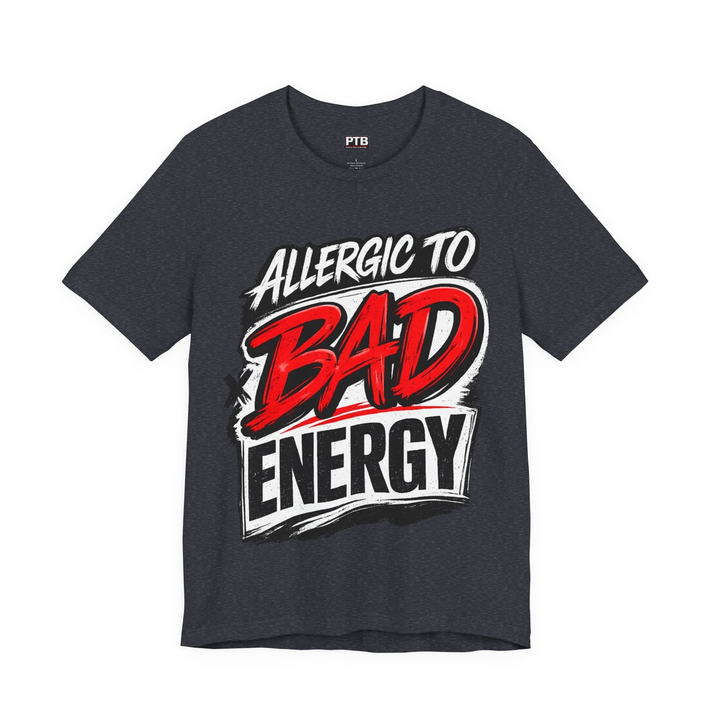 Allergic To Bad Energy-Premium Jersey Tee