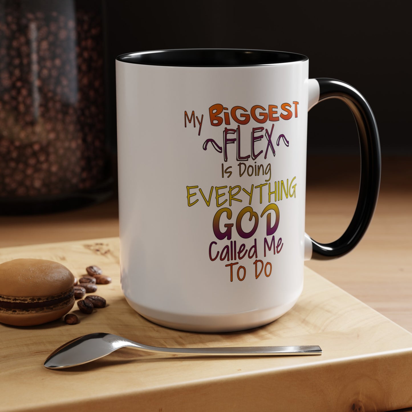 Biggest Flex-Accent Coffee Mug (11, 15oz)