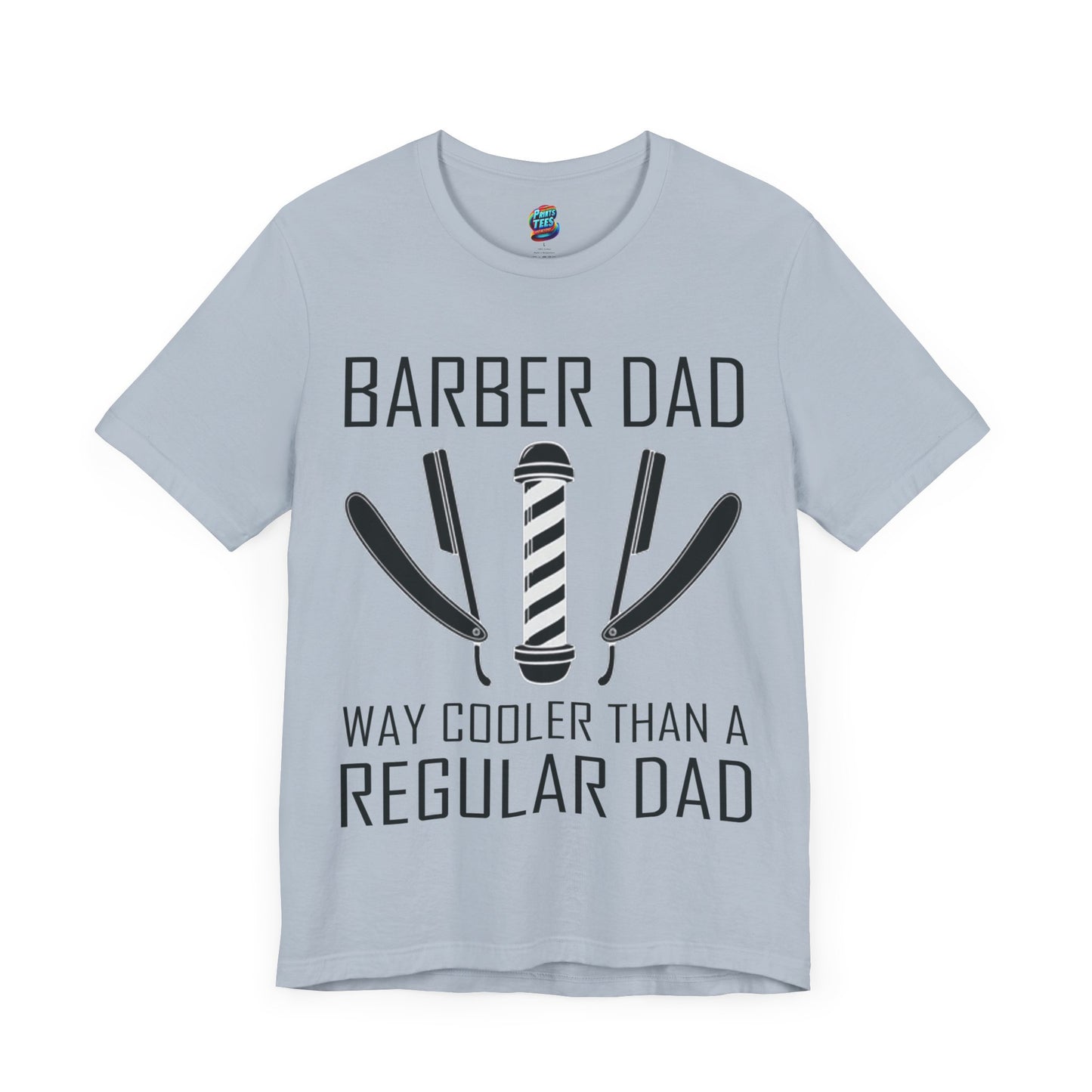 Razor Barber Dad-Jersey Knit T-Shirt