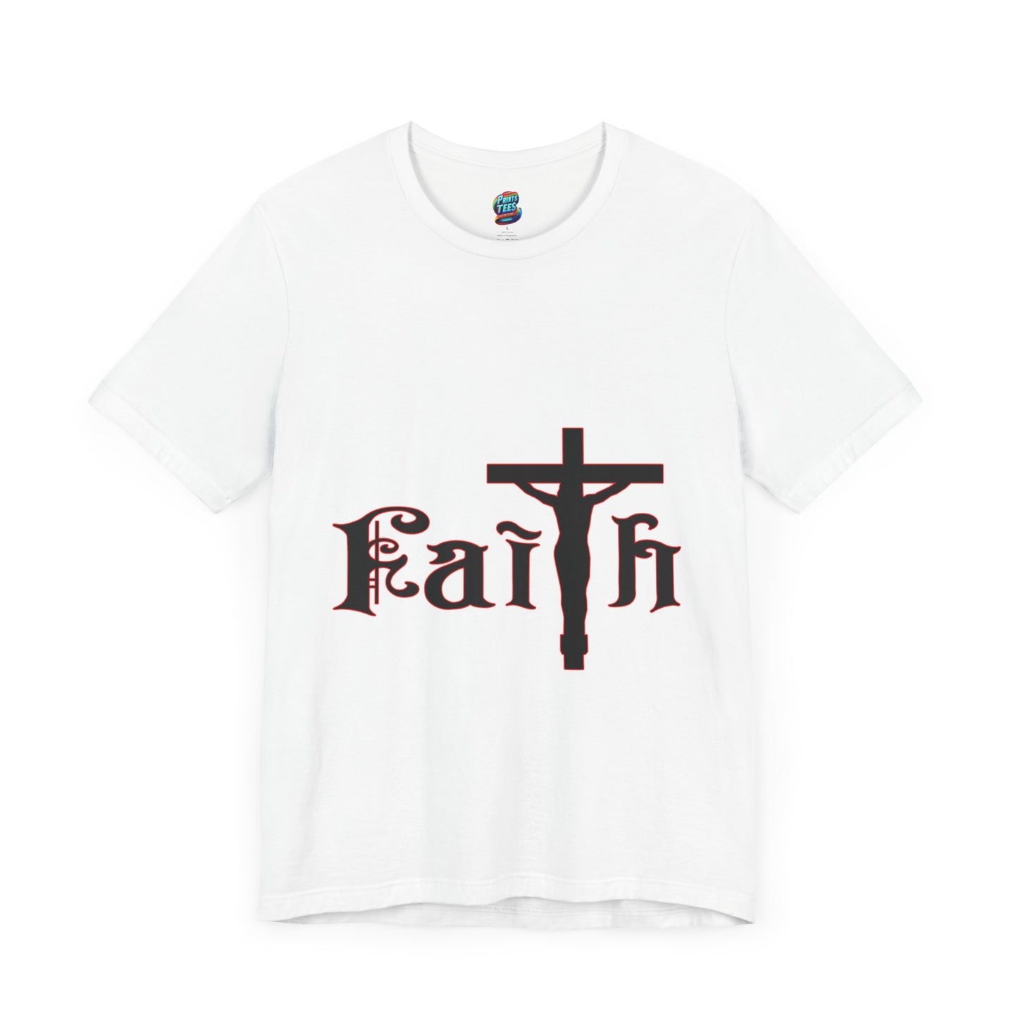 Faith-Jersey Knit T-Shirt