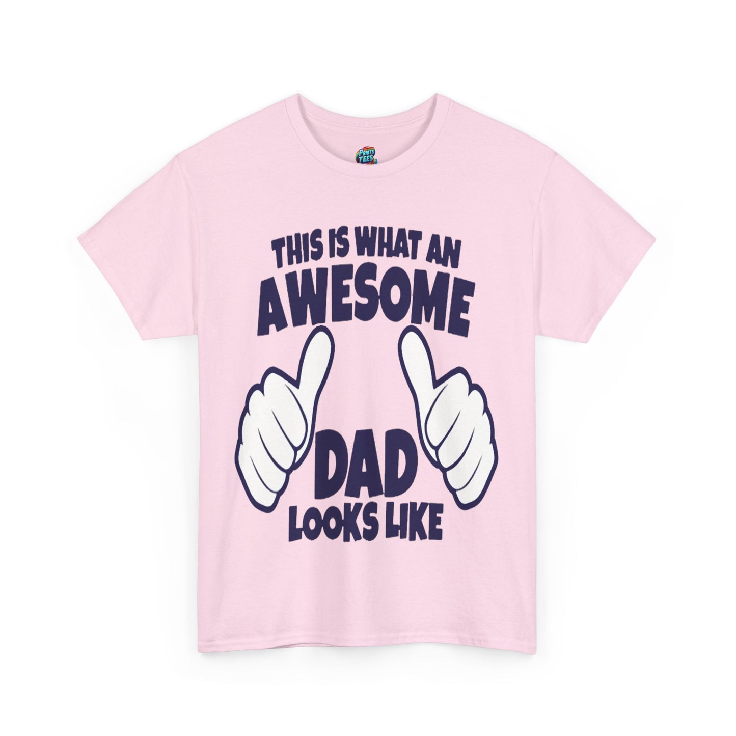 Awesome Dad-Heavy Cotton Classic Tee