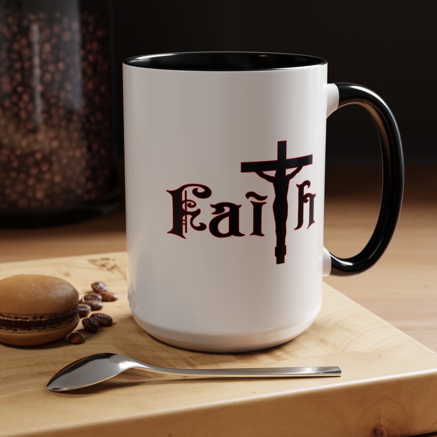 Faith-Accent Coffee Mug (11, 15oz)
