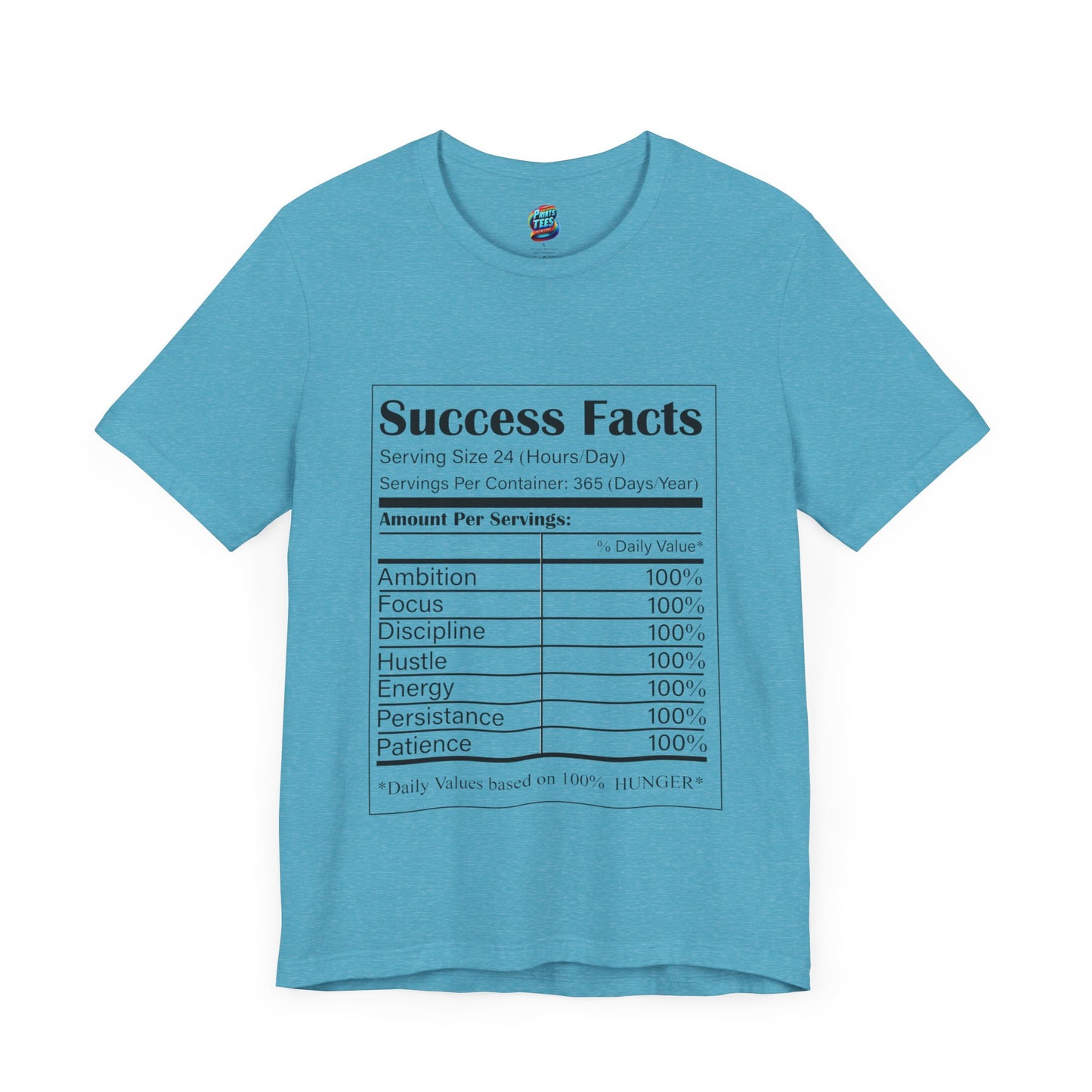 Success Facts-Jersey Knit T-Shirt