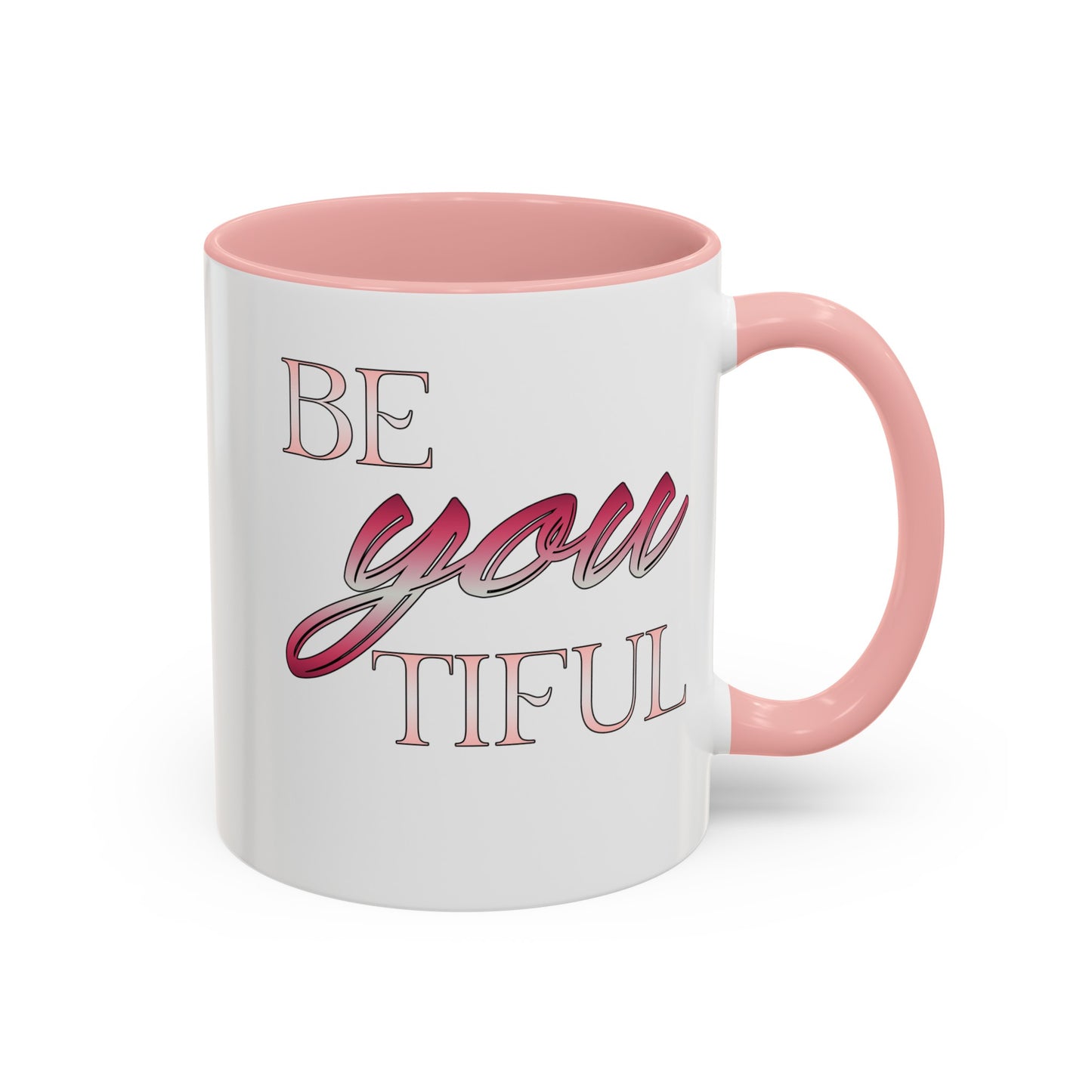 Beyoutiful-Accent Coffee Mug (11, 15oz)