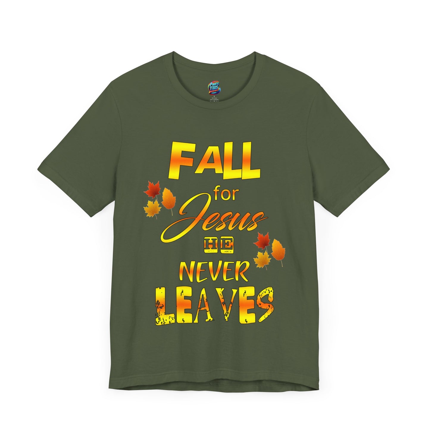 Fall For Jesus-Jersey Knit T-Shirt