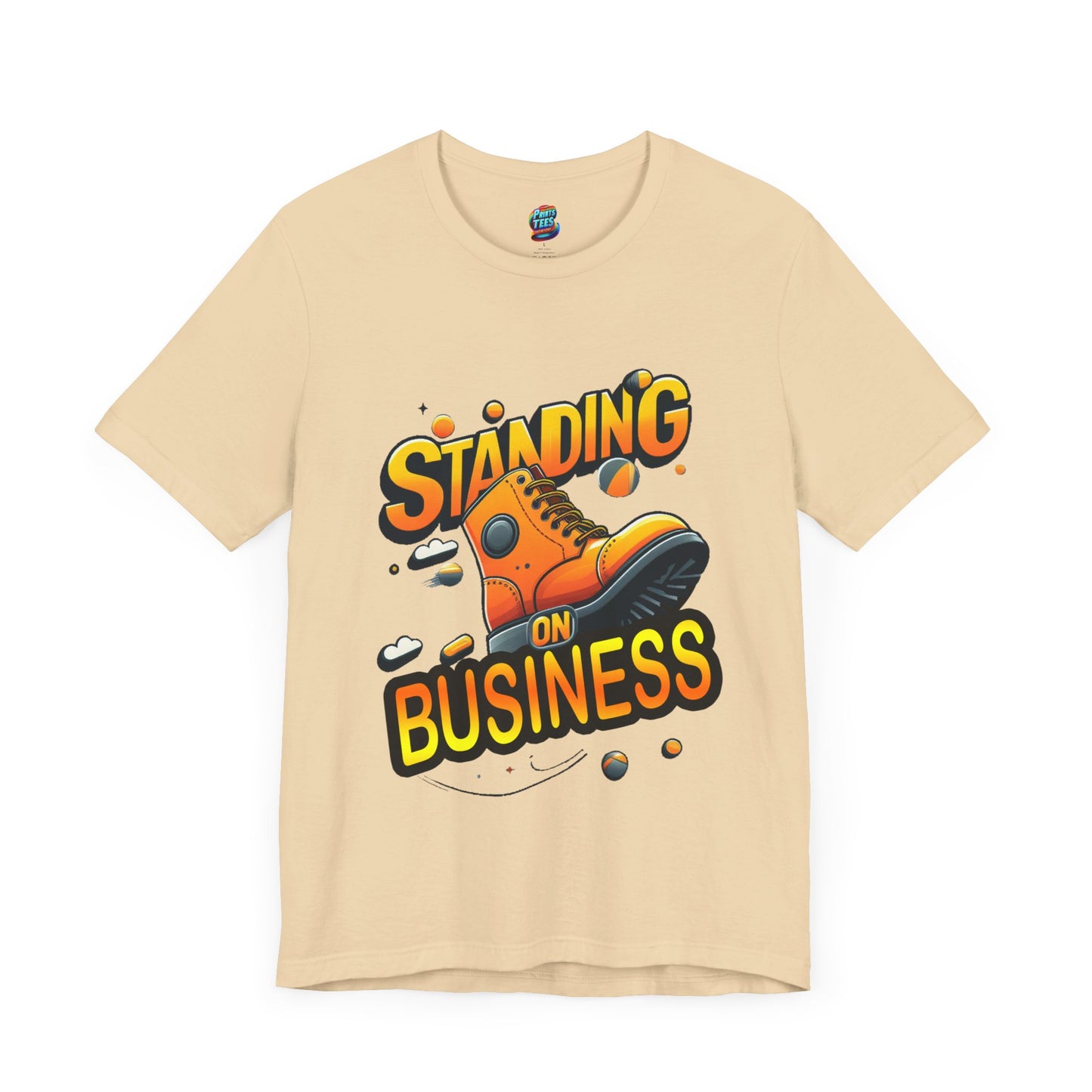 Standing on Business-Tim Boot-Jersey Knit T-Shirt