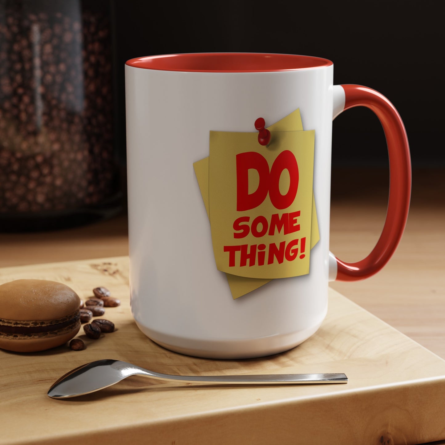 Do Something-Accent Coffee Mug (11, 15oz)