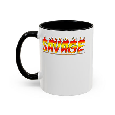 Savage Fire -Accent Coffee Mug (11, 15oz)