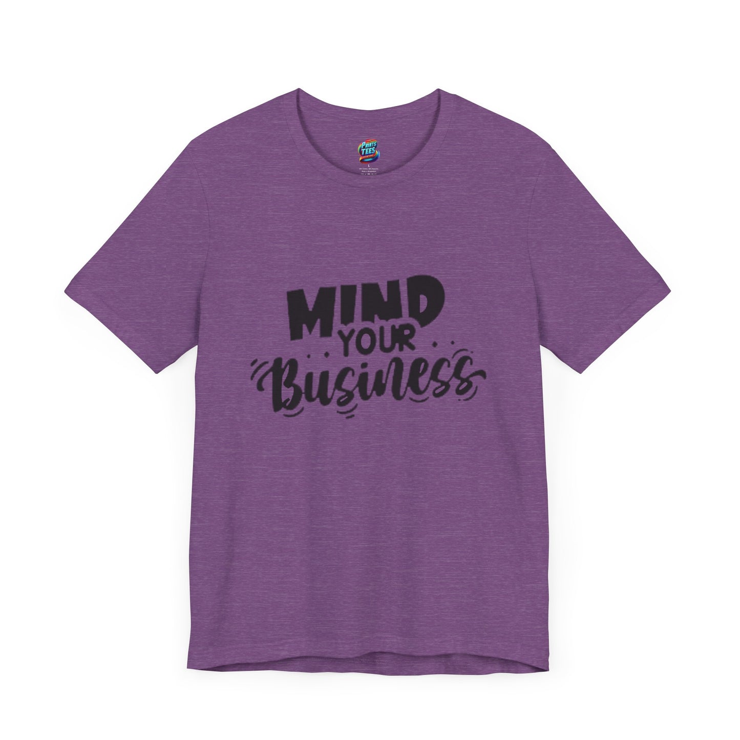 Mind Your Business-Jersey Knit T-Shirt