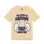 Awesome Dad-Jersey Knit T-Shirt