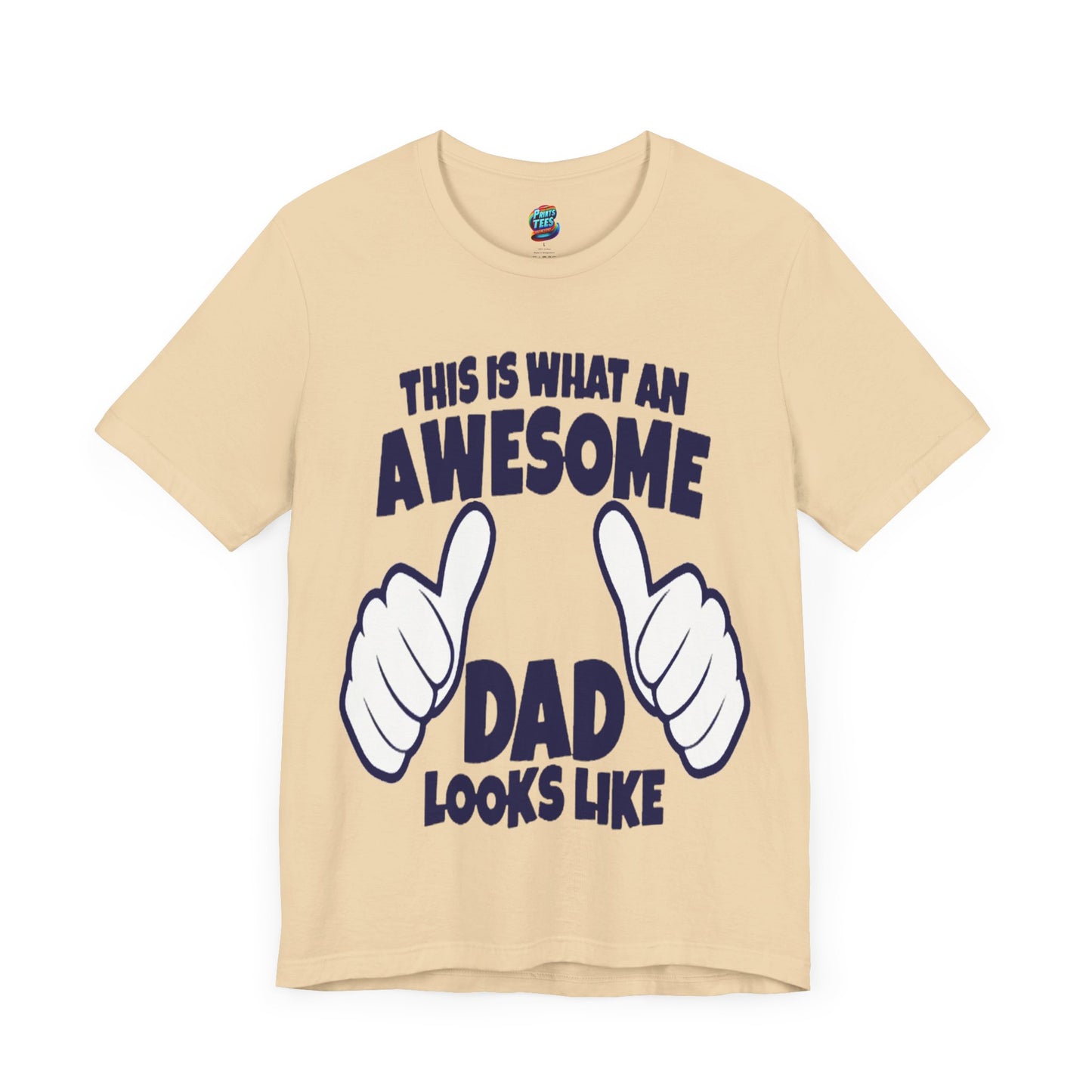 Awesome Dad-Jersey Knit T-Shirt