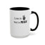 In Peace-Accent Coffee Mug (11, 15oz)