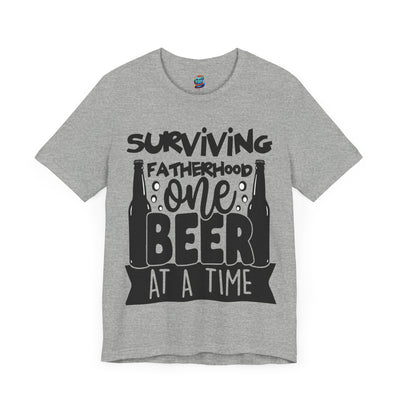 Surviving Fatherhood-Jersey Knit T-Shirt