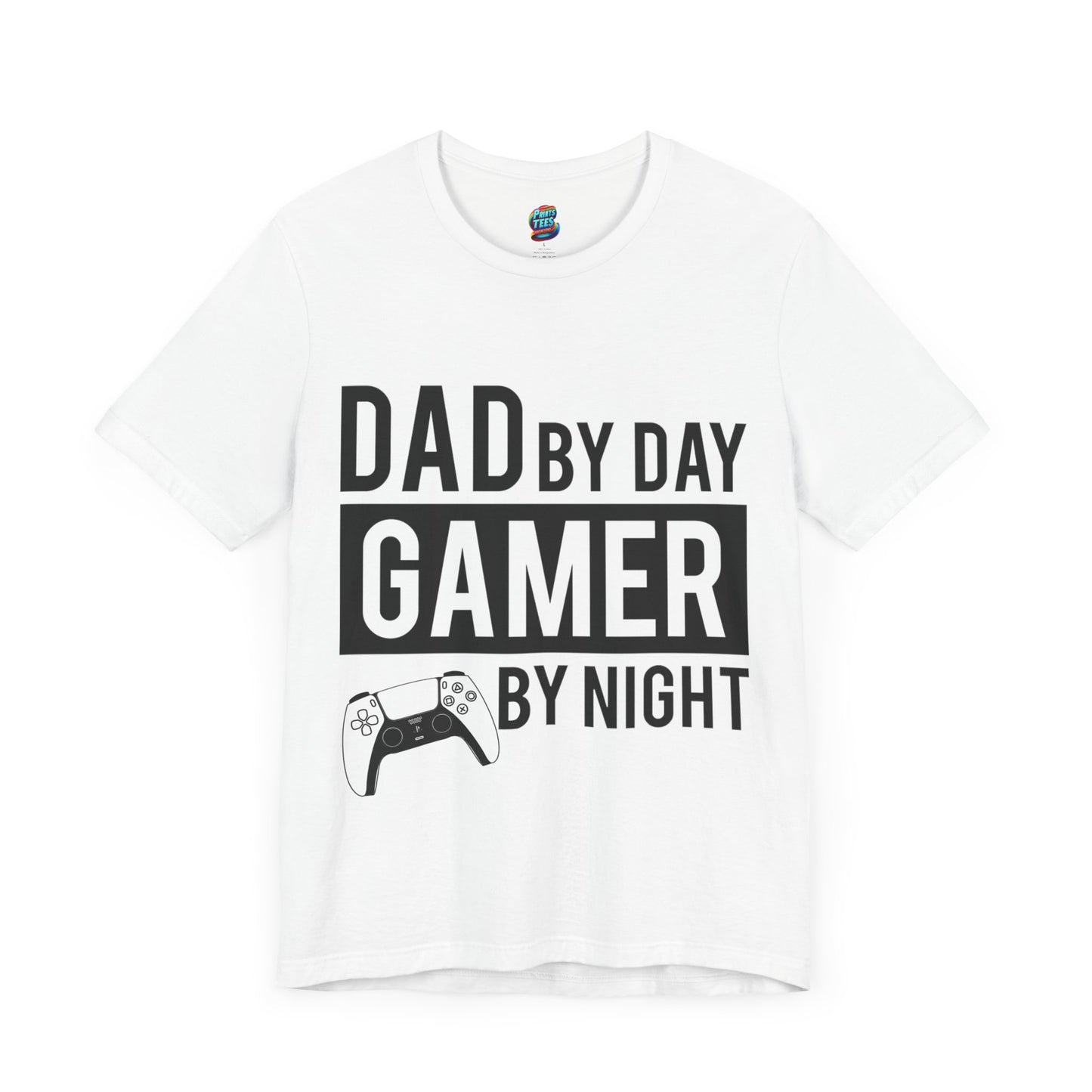 Dad by Day-Jersey Knit T-Shirt
