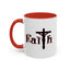 Faith-Accent Coffee Mug (11, 15oz)