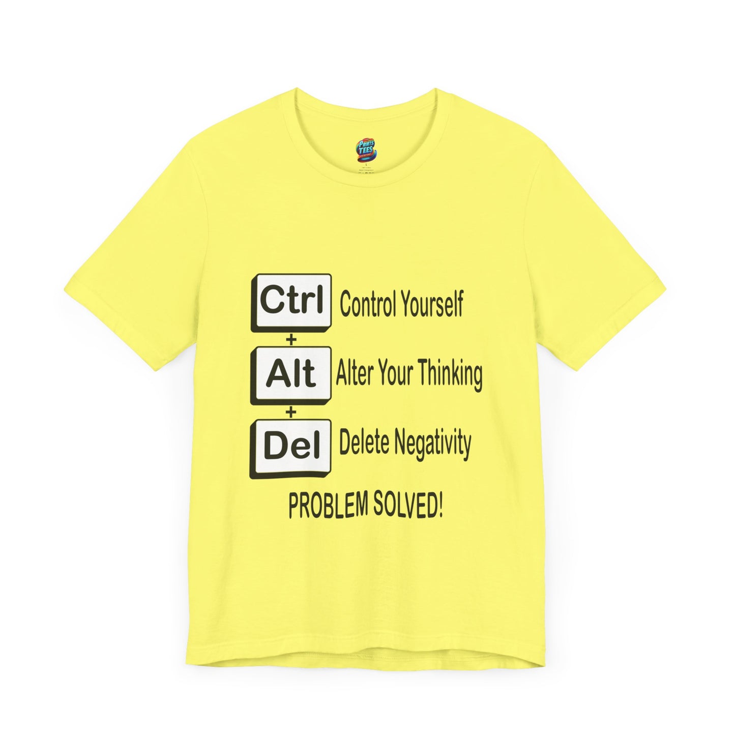 Ctrl-Alt-Del-Jersey Knit T-Shirt