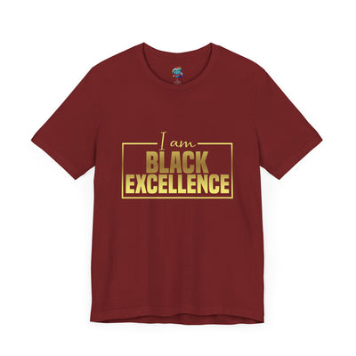 Black Excellence-Jersey Knit T-Shirt