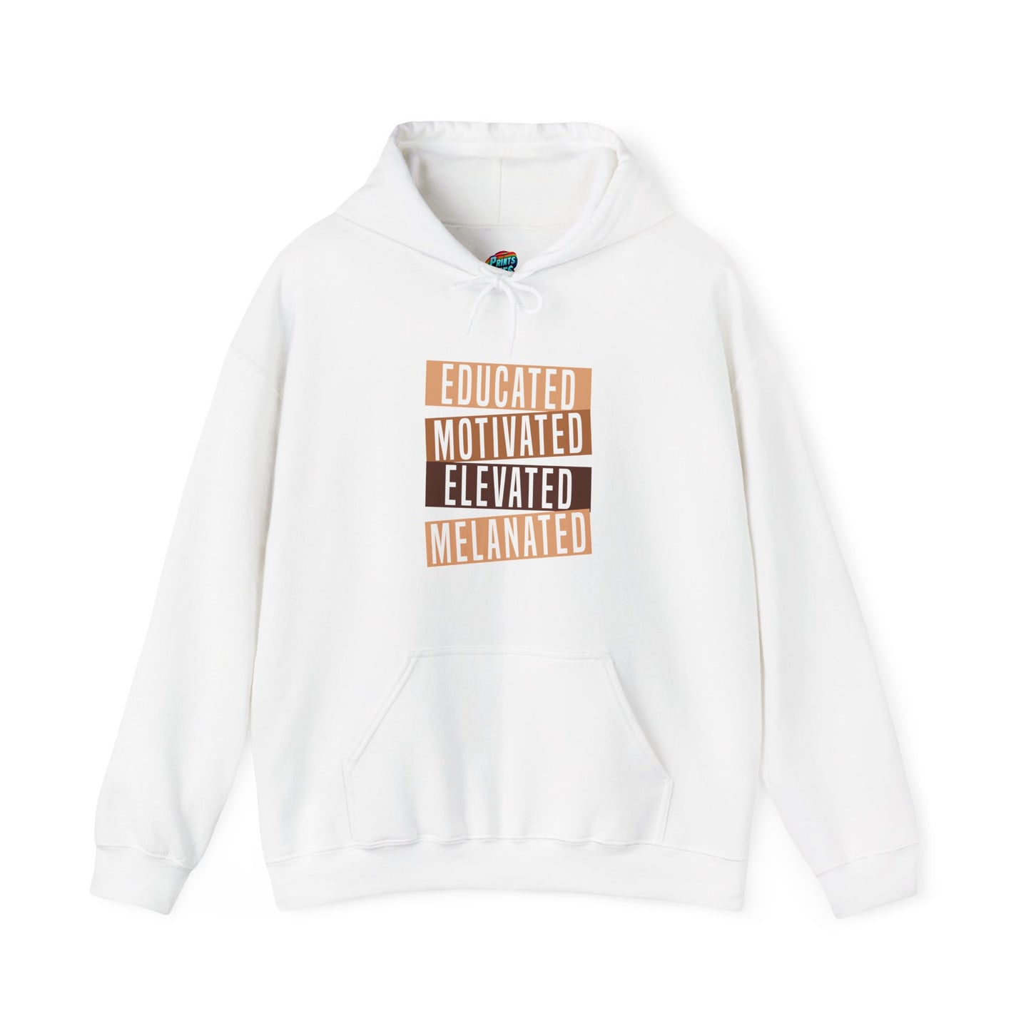 Educated Melanated-Heavy Blend™ Classic Hoodie