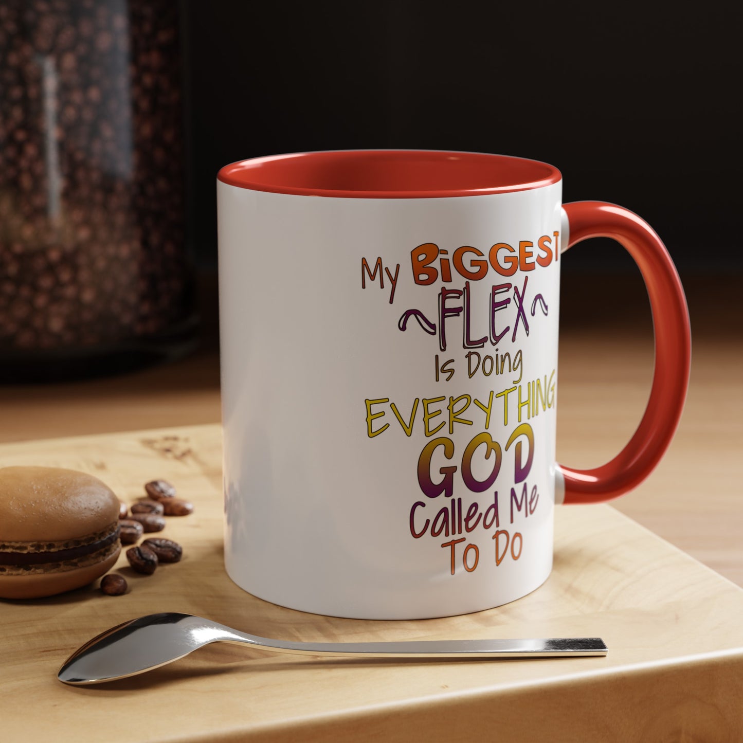 Biggest Flex-Accent Coffee Mug (11, 15oz)