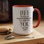 Disappointments-Accent Coffee Mug (11, 15oz)