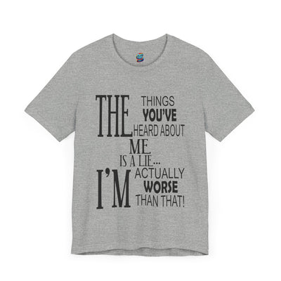 Things You've Heard-Jersey Knit T-Shirt