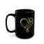 Faith Heart-Black Mug (11oz, 15oz)